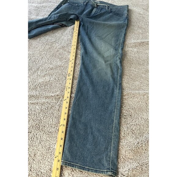 Quiksilver Men’s Jeans Blue Straight Fit Size 36x32 New - Picture 5 of 16
